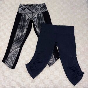 Women’s LULULEMON Size 8 Capri Leggings Bundle